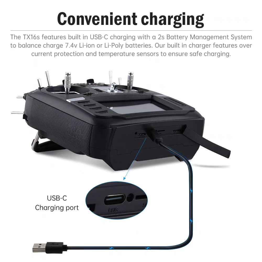 RadioMaster TX16S Mark II Radio Controller (Mode 2) - Unmanned RC