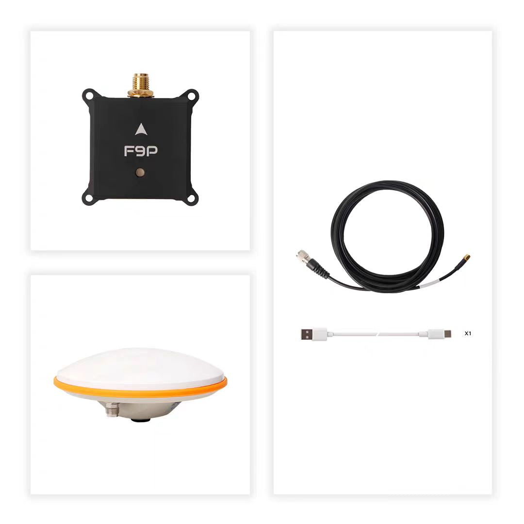 H-RTK NEO-F9P w/ Base Station Antenna - Unmanned RC