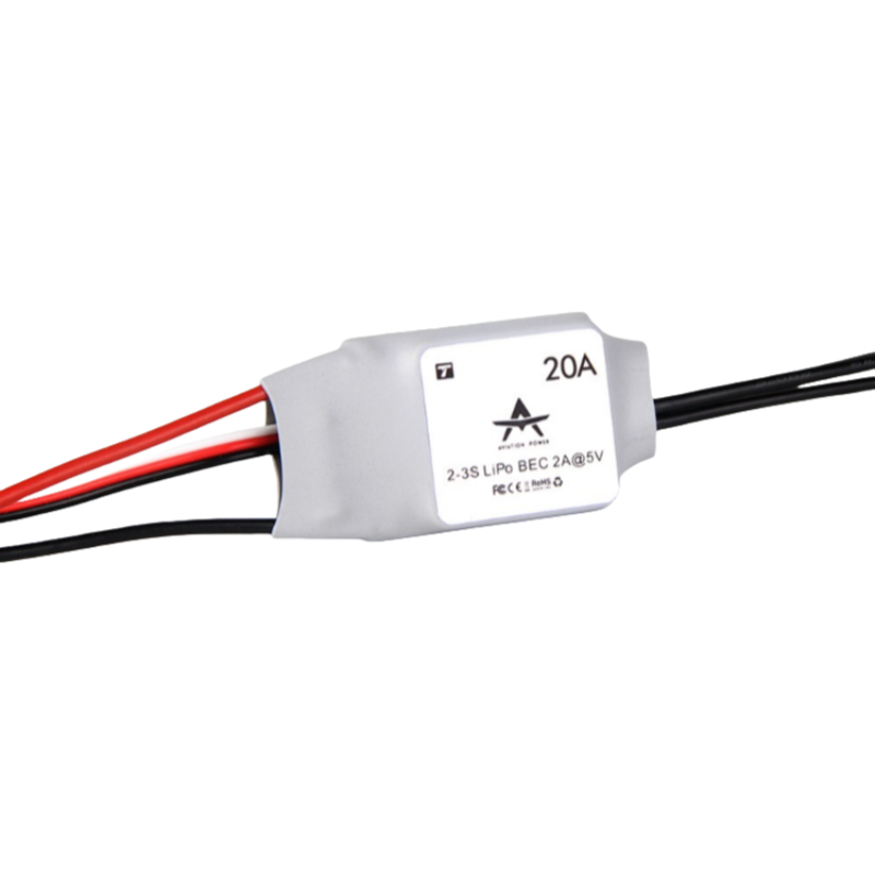 AT20A 2-3S Fixed Wing Airplane ESC - Unmanned RC