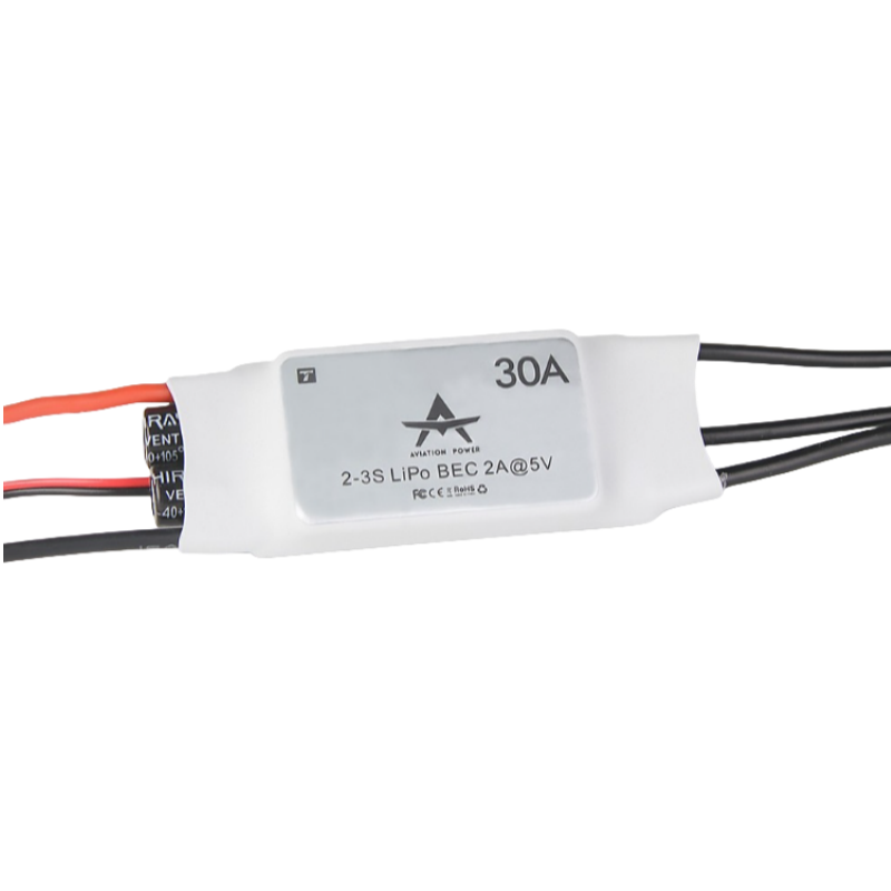 AT 30A 2-3S Fixed Wing Model ESC - Unmanned RC