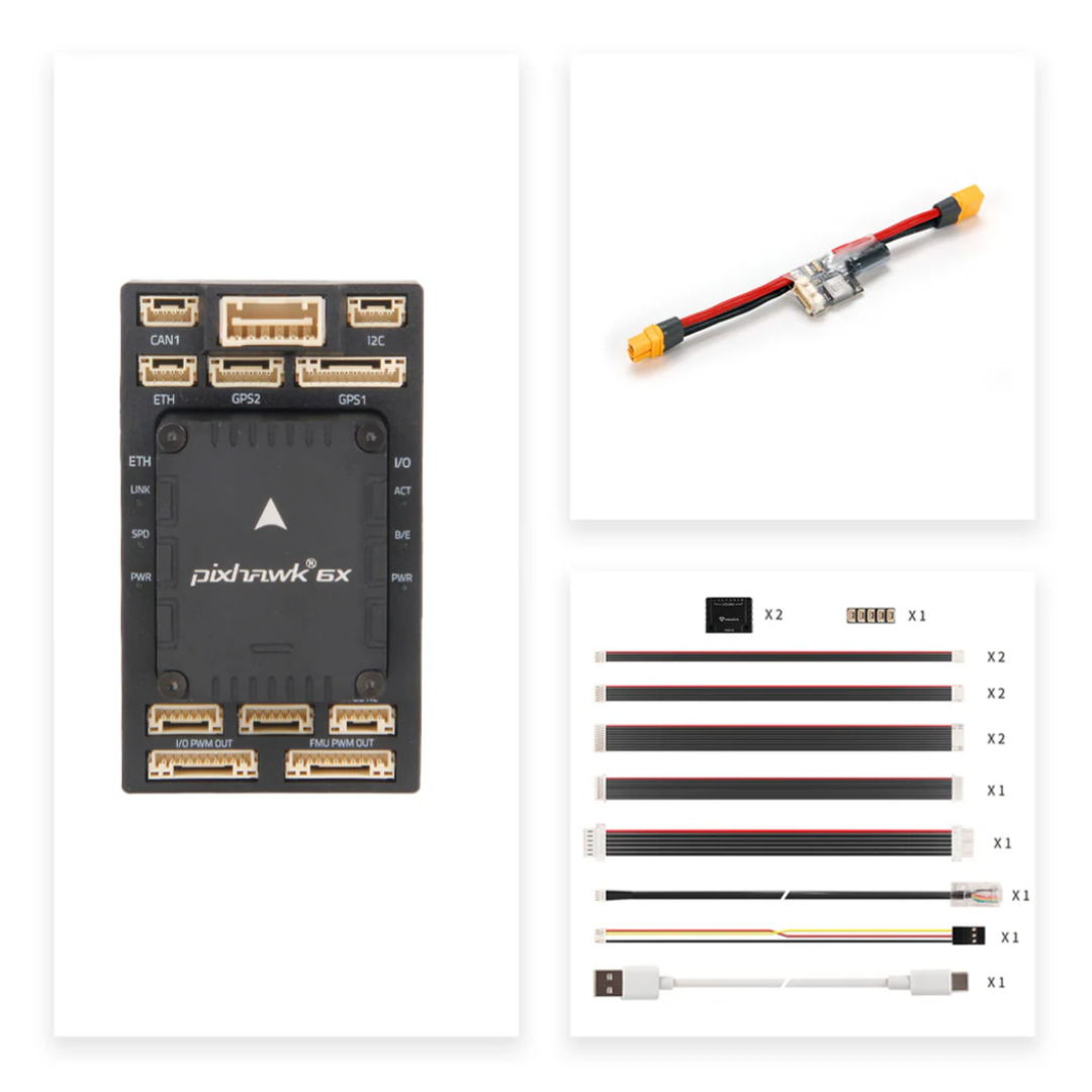 Holybro Pixhawk 6X (ICM-45686) Autopilot Flight Controllers -Mini - Unmanned RC