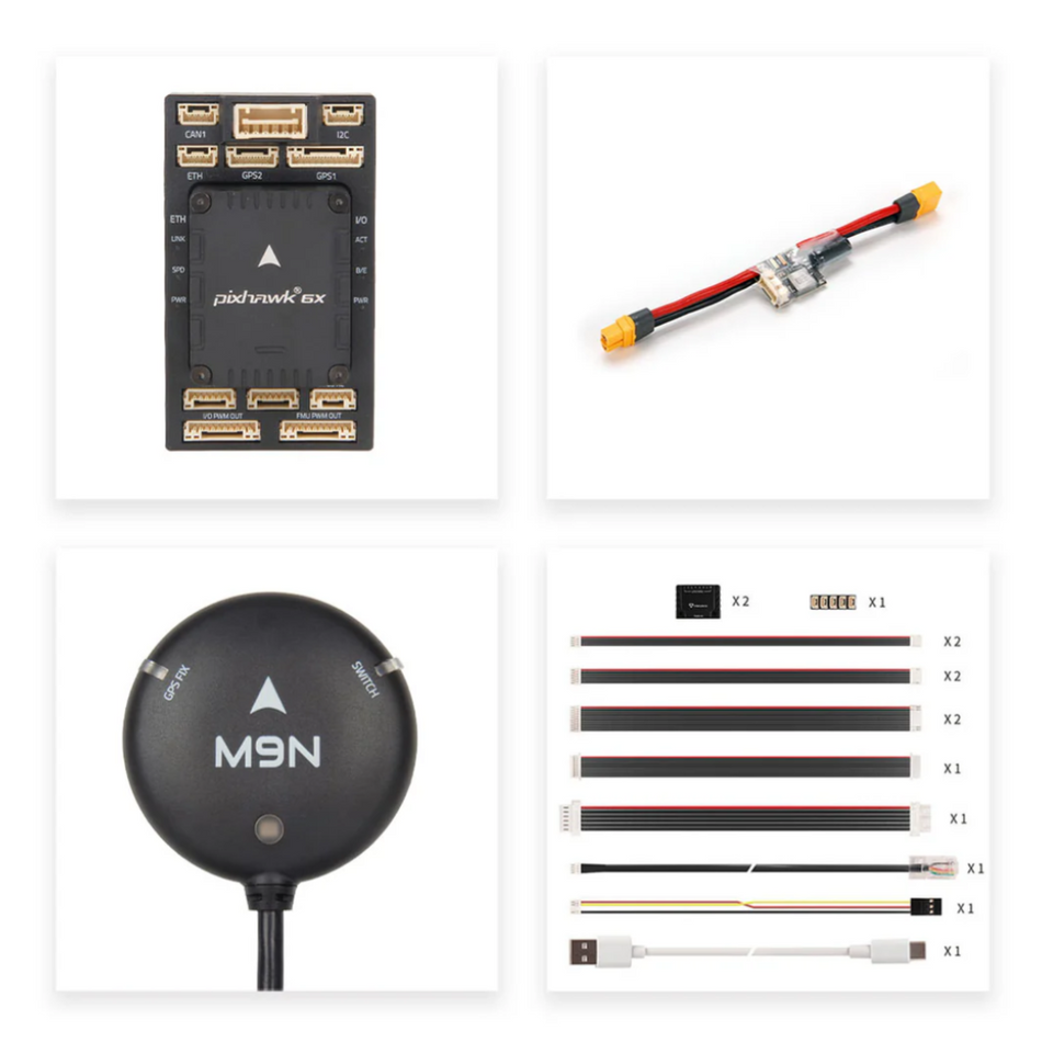 Holybro Pixhawk 6X (ICM-45686) Autopilot Flight Controllers -Mini - Unmanned RC