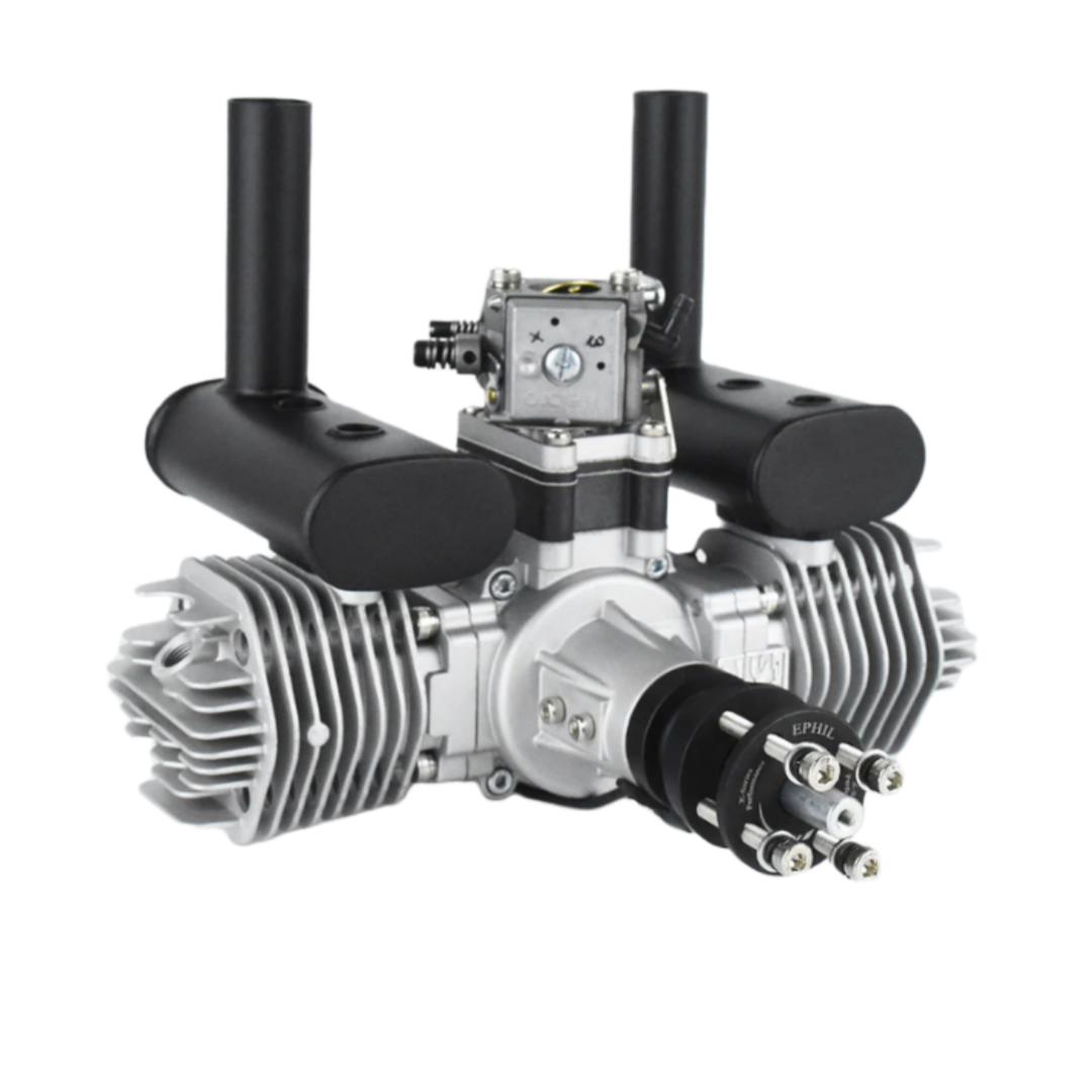 EPHIL X-Series 76cc-T Gasoline Engine w/ Spark Plugs & Electronic Ignition - Unmanned RC