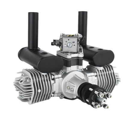 EPHIL X-Series 76cc-T Gasoline Engine w/ Spark Plugs & Electronic Ignition - Unmanned RC