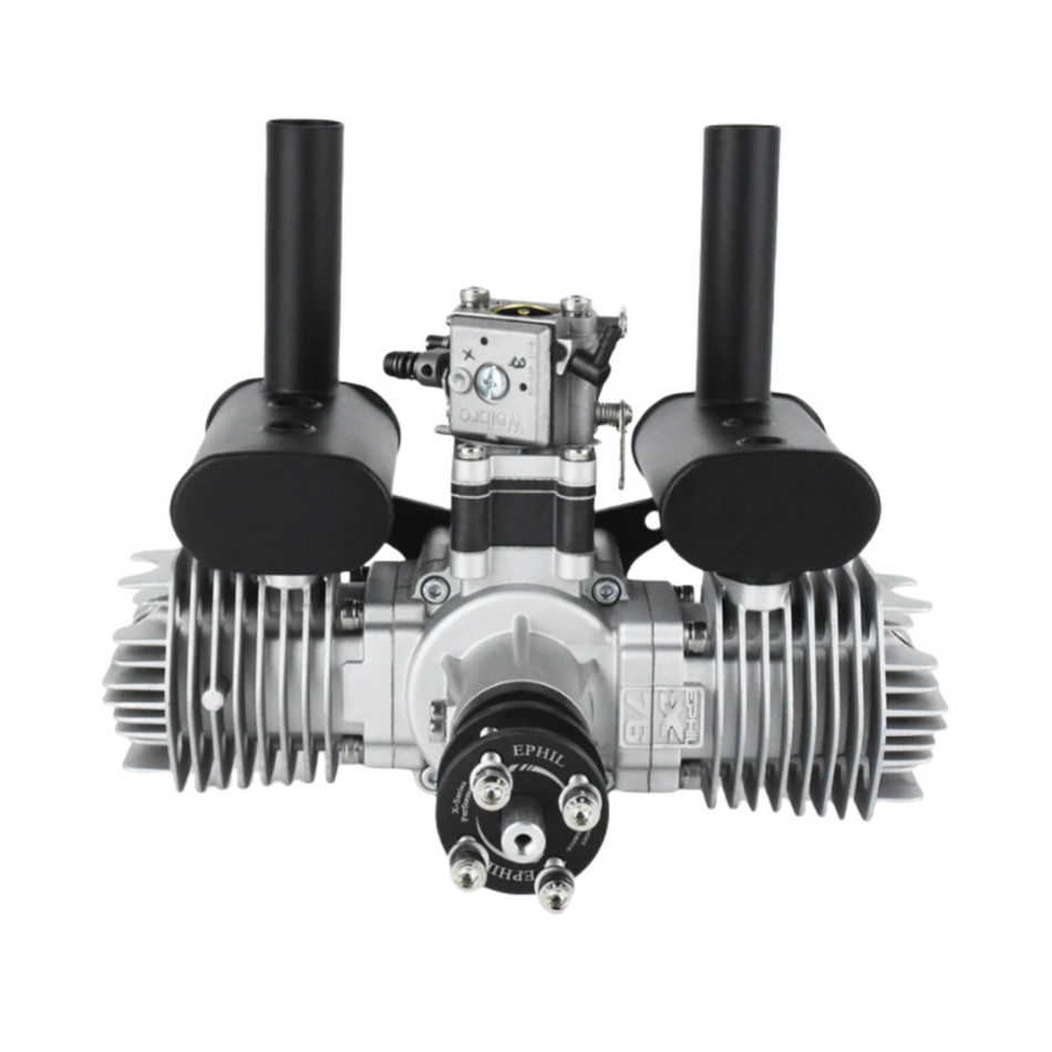 EPHIL X-Series 76cc-T Gasoline Engine w/ Spark Plugs & Electronic Ignition - Unmanned RC