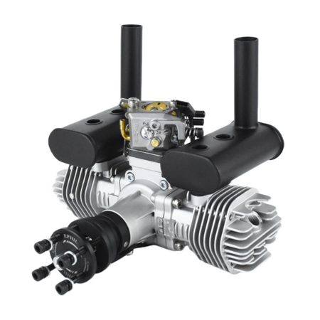 EPHIL X-Series 40cc-T Gasoline Engine w/ Spark Plugs & Electronic Ignition - Unmanned RC