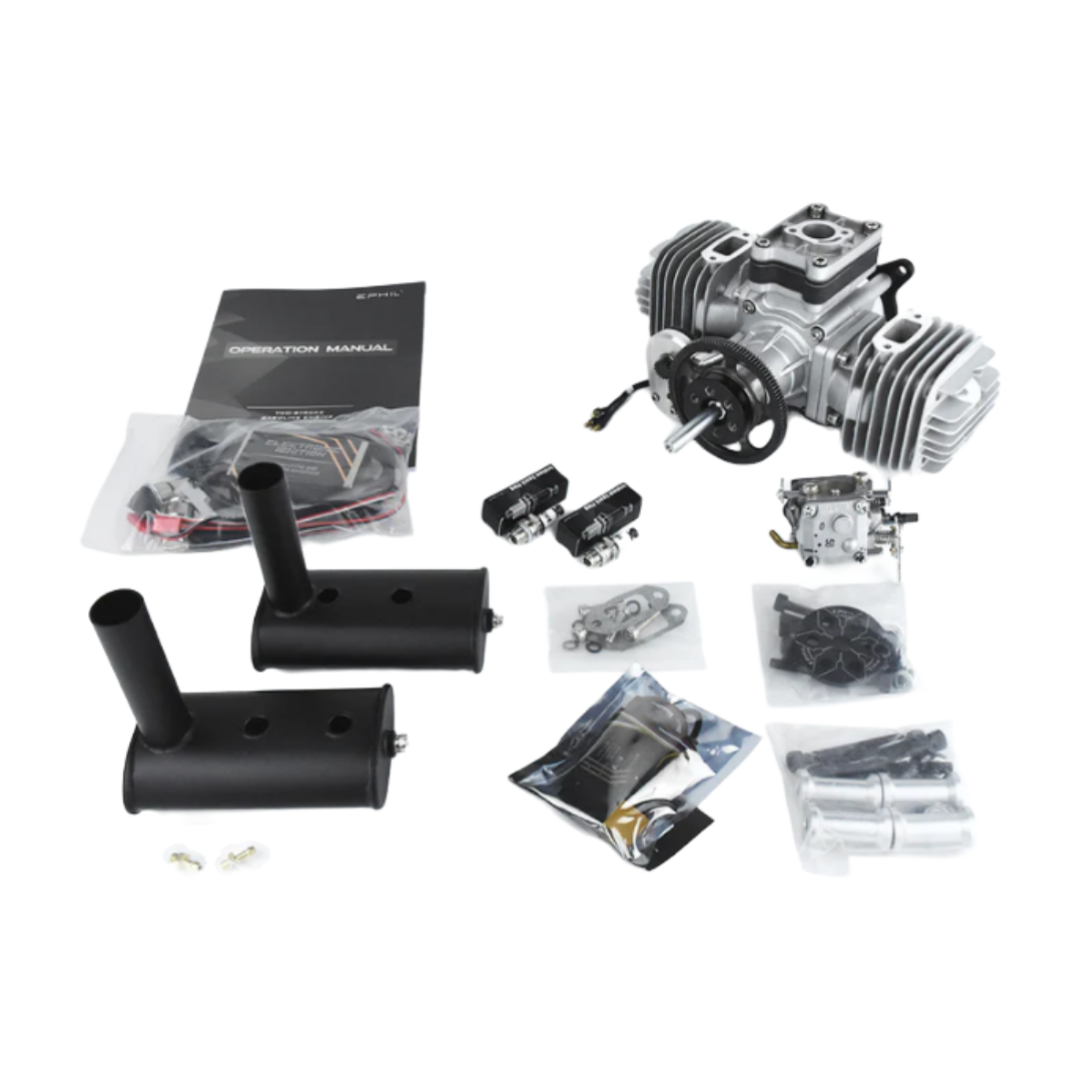 EPHIL  123cc-T Pro Gasoline Engine w/ Spark Plug & Electronic Ignition - Unmanned RC