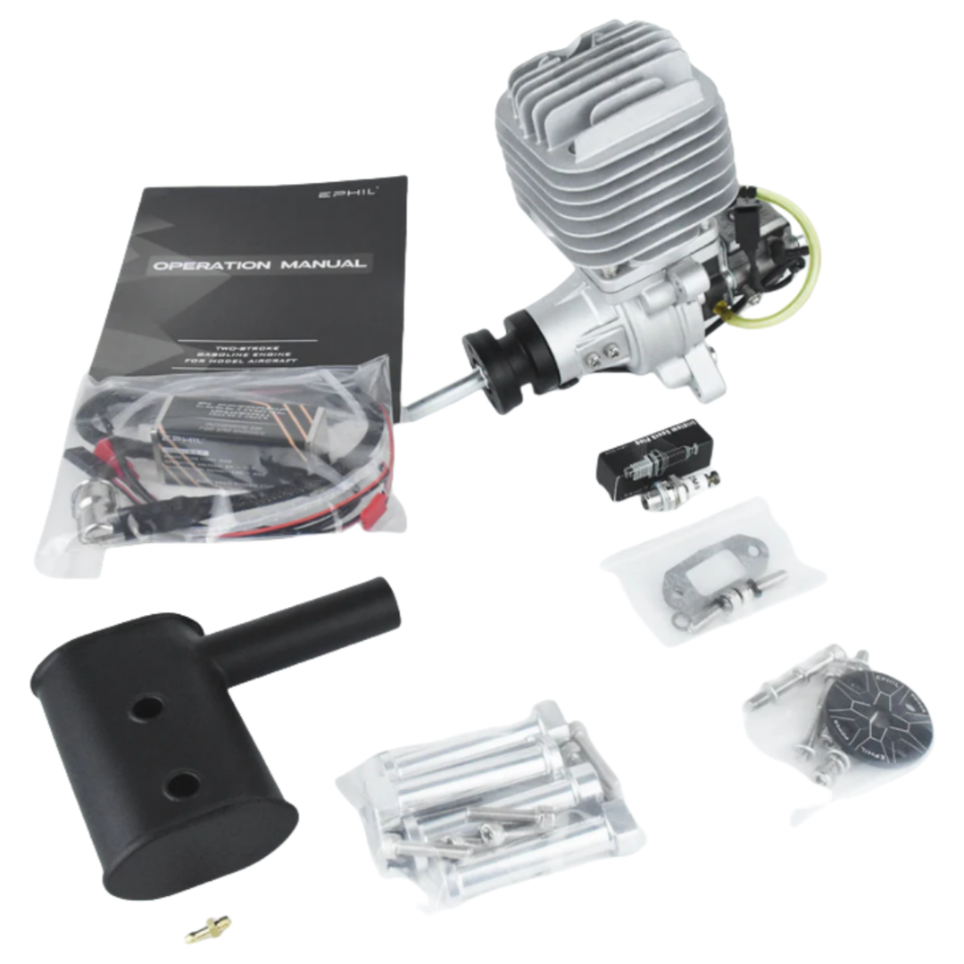 EPHIL  60cc-S Gasoline Engine w/ Spark Plug & Electronic Ignition - Unmanned RC
