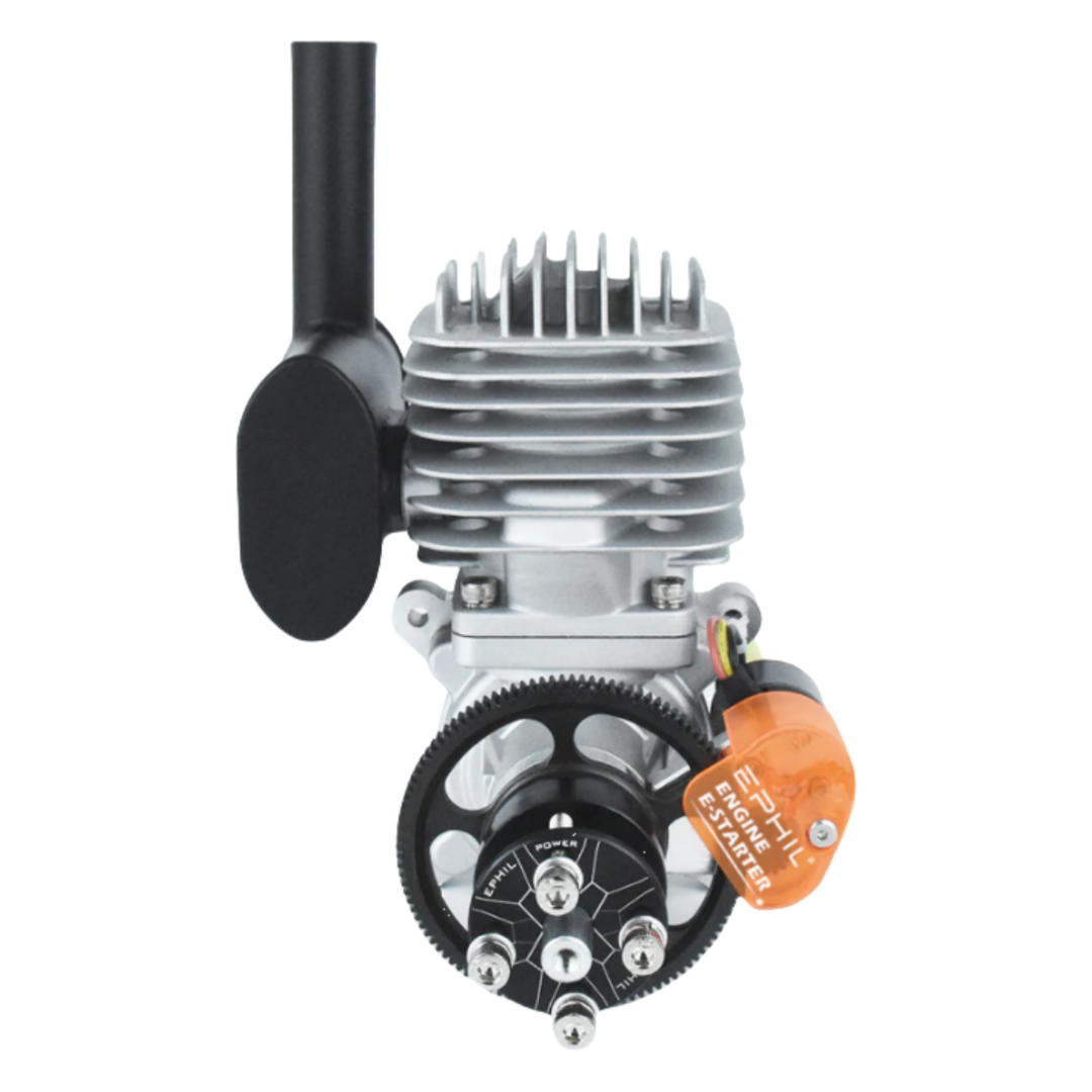EPHIL  60cc-S Pro Gasoline Engine w/ Electric Starter; Spark Plug & Electronic Ignition - Unmanned RC