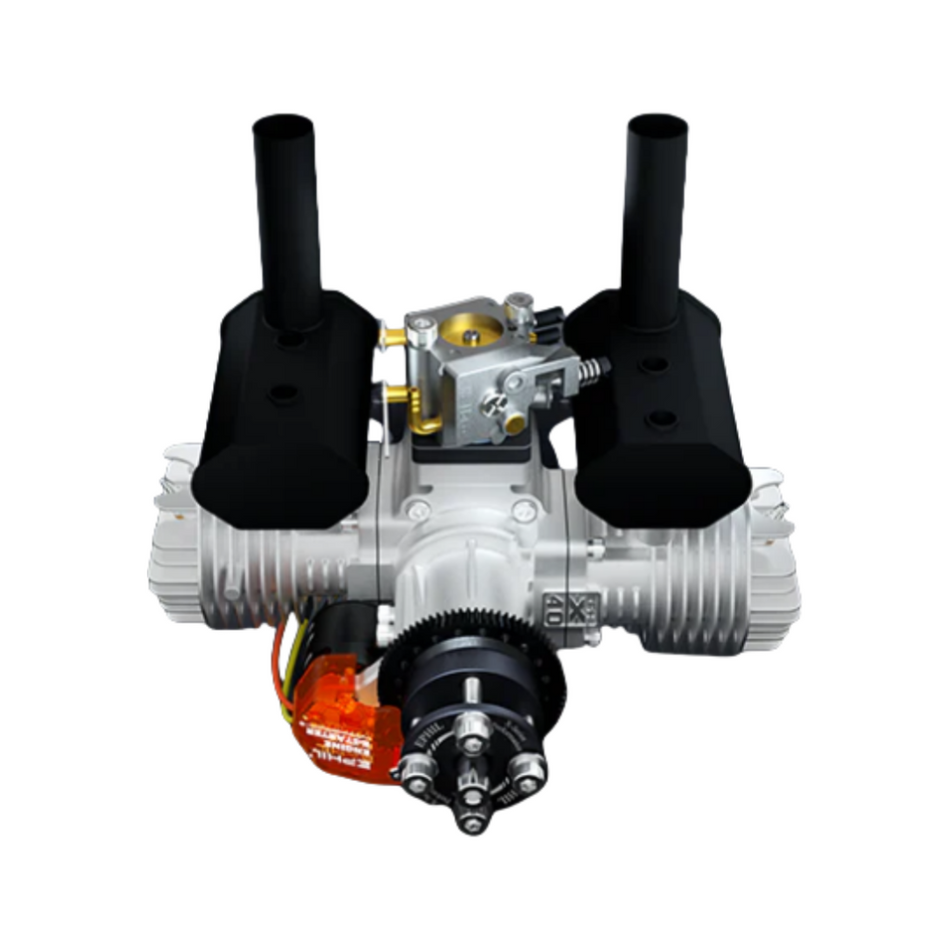 EPHIL XG-Series 40cc-T Pro Glow Gasoline Engine w/ E-Starter;Glow Plugs & Ignition - Unmanned RC