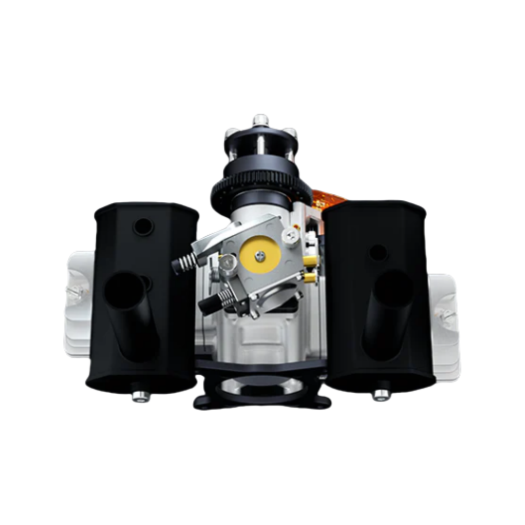 EPHIL XG-Series 40cc-T Pro Glow Gasoline Engine w/ E-Starter;Glow Plugs & Ignition - Unmanned RC