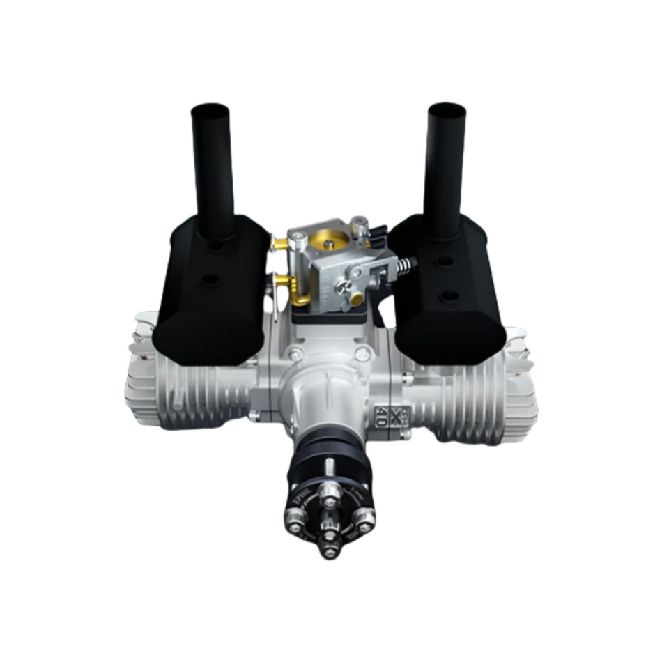EPHIL XG-Series 40cc-T Glow Gasoline Engine w/ Glow Plugs & Ignition - Unmanned RC