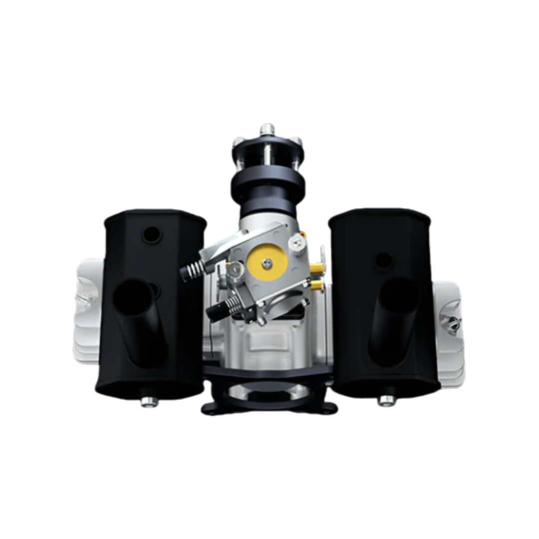 EPHIL XG-Series 40cc-T Glow Gasoline Engine w/ Glow Plugs & Ignition - Unmanned RC