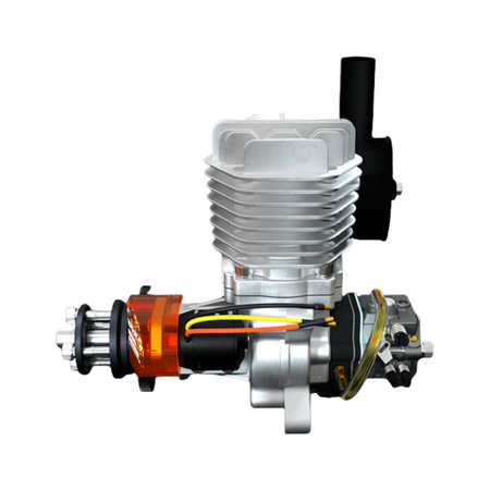 EPHIL XG-Series 38cc-S Pro Glow Gasoline Engine w/ E-Starter;Glow Plug & Ignition - Unmanned RC