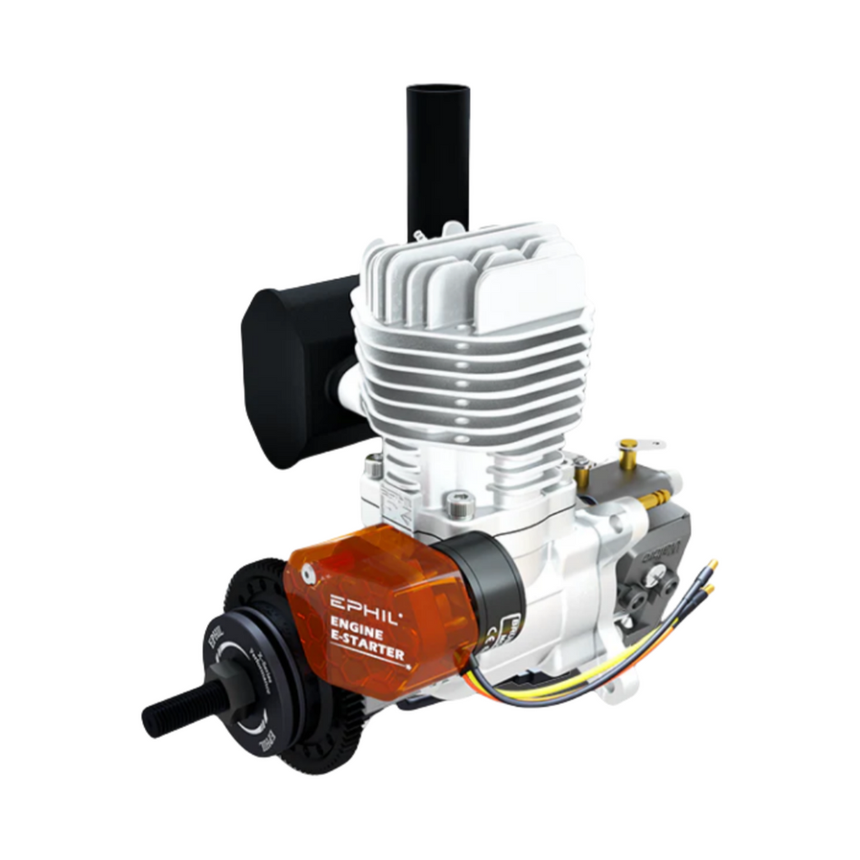EPHIL XG-Series 20cc-S Pro Glow Gasoline Engine w/ E-Starter;Glow Plug & Ignition - Unmanned RC