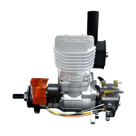 EPHIL XG-Series 20cc-S Pro Glow Gasoline Engine w/ E-Starter;Glow Plug & Ignition - Unmanned RC