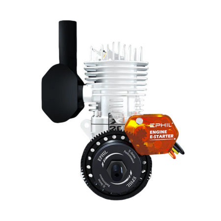 EPHIL XG-Series 20cc-S Pro Glow Gasoline Engine w/ E-Starter;Glow Plug & Ignition - Unmanned RC
