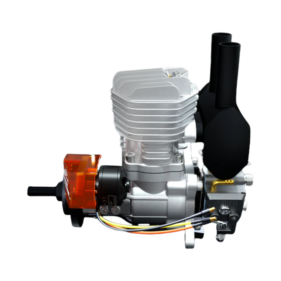 EPHIL XG-Series 20cc-R Pro Glow Gasoline Engine w/ E-Starter;Glow Plug & Ignition - Unmanned RC
