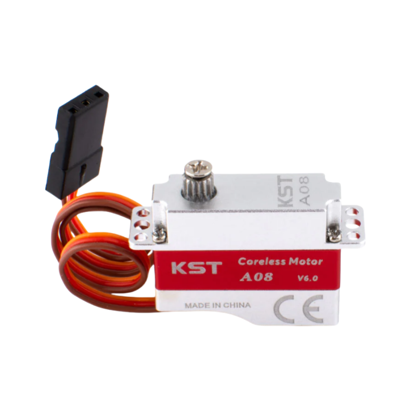 KST A08 V6.0 Coreless Metal Gear HV Micro Servo 3.2Kgf.cm 0.09sec for Glider DLG - Unmanned RC