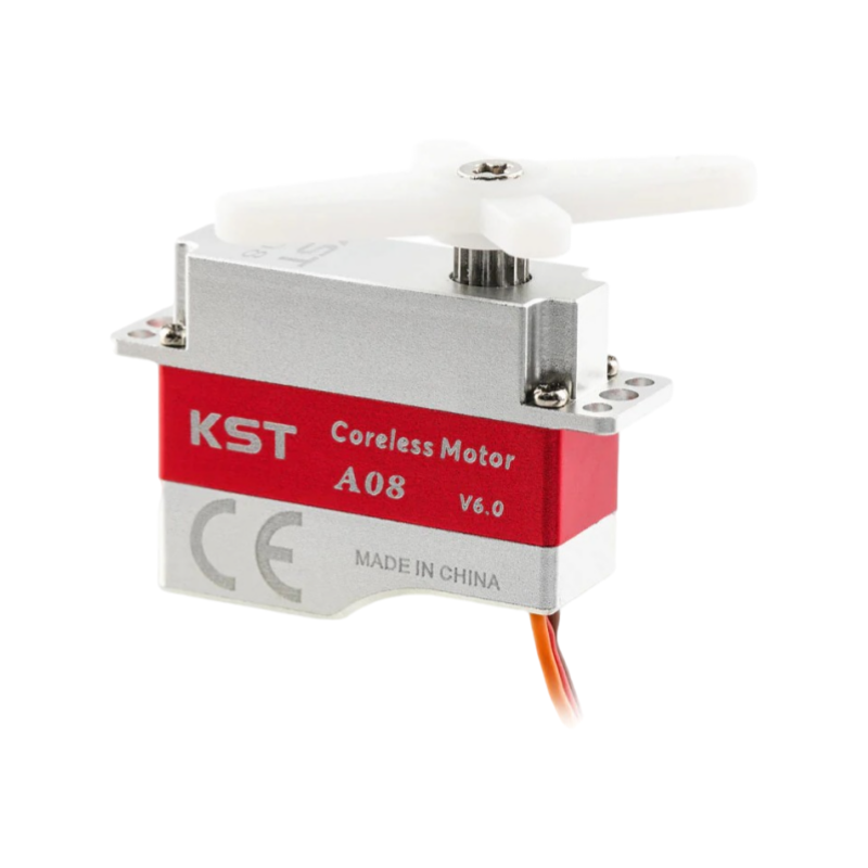 KST A08 V6.0 Coreless Metal Gear HV Micro Servo 3.2Kgf.cm 0.09sec for Glider DLG - Unmanned RC