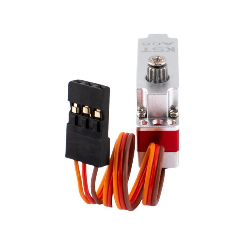 KST A08 V6.0 Coreless Metal Gear HV Micro Servo 3.2Kgf.cm 0.09sec for Glider DLG - Unmanned RC
