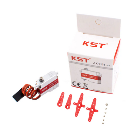 KST A08H V6.0 Coreless Metal Gear HV Micro Servo 3.2Kgf.cm 0.09sec for Glider DLG - Unmanned RC