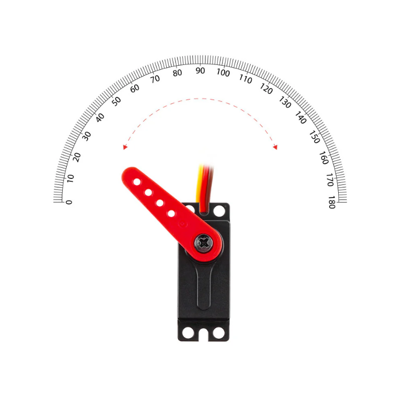 KST A12-610 V8.0 HV Mini Servo 9kg 0.10sec/60degree with Soft Start for Glider Wing - Unmanned RC
