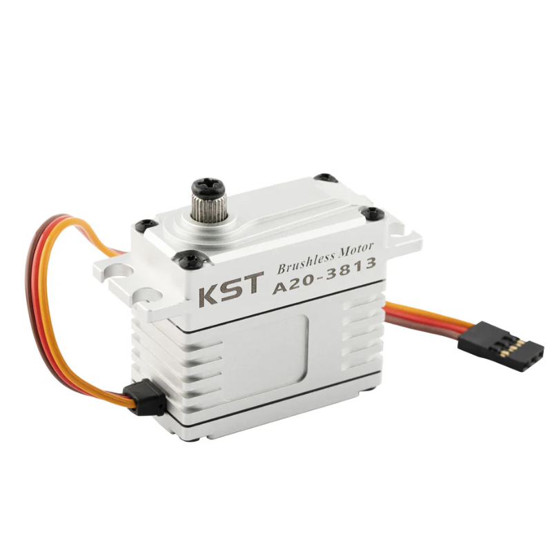 KST A20-3813 V8.0 Brushless HV Phosphor Bronze & Hardened Steel Gear Servo 43Kgf.cm 0.12sec/60degree - Unmanned RC