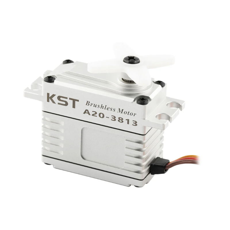 KST A20-3813 V8.0 Brushless HV Phosphor Bronze & Hardened Steel Gear Servo 43Kgf.cm 0.12sec/60degree - Unmanned RC