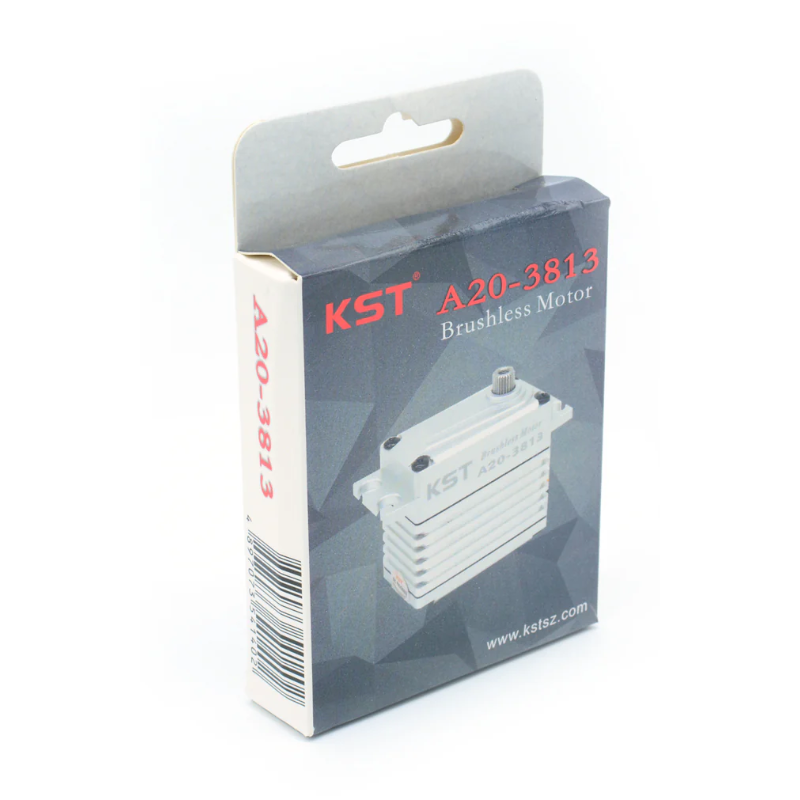 KST A20-3813 V8.0 Brushless HV Phosphor Bronze & Hardened Steel Gear Servo 43Kgf.cm 0.12sec/60degree - Unmanned RC