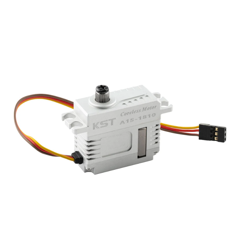 KST A15-1810 HV Phosphor Bronze & Hardened Steel Gear Standard Servo 20Kgf.cm 0.10sec/60° - Unmanned RC