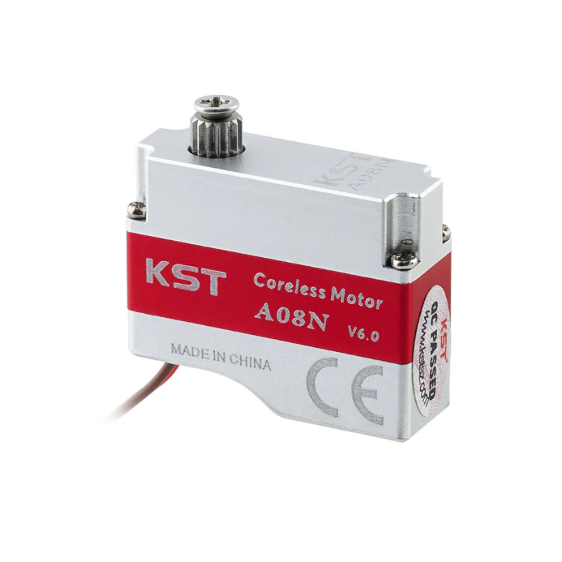 KST A08N V6.0 Coreless Metal Gear HV Micro Servo 3.2Kgf.cm 0.09sec for Glider DLG - Unmanned RC