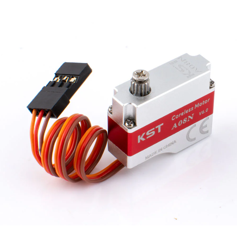 KST A08N V6.0 Coreless Metal Gear HV Micro Servo 3.2Kgf.cm 0.09sec for Glider DLG - Unmanned RC