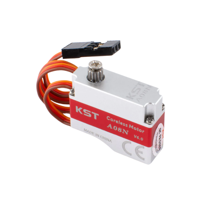 KST A08N V6.0 Coreless Metal Gear HV Micro Servo 3.2Kgf.cm 0.09sec for Glider DLG - Unmanned RC