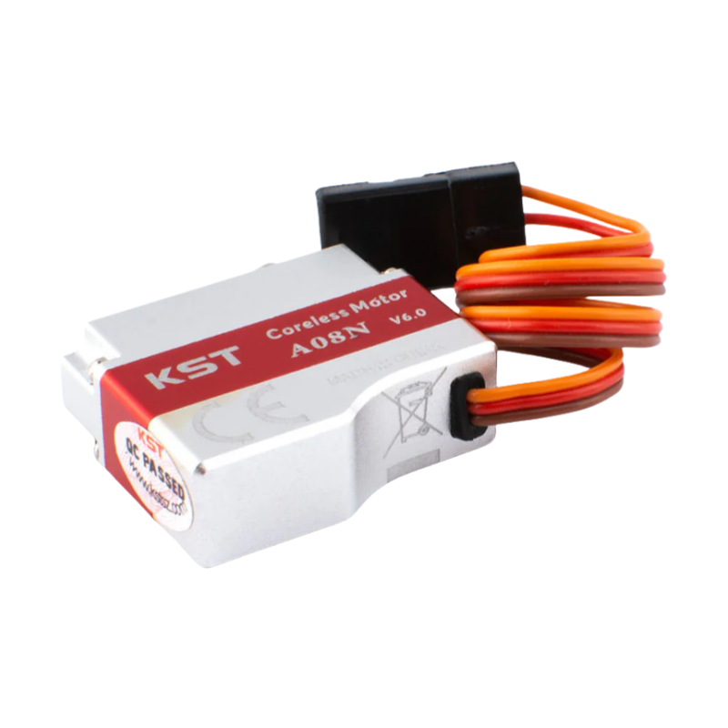 KST A08N V6.0 Coreless Metal Gear HV Micro Servo 3.2Kgf.cm 0.09sec for Glider DLG - Unmanned RC