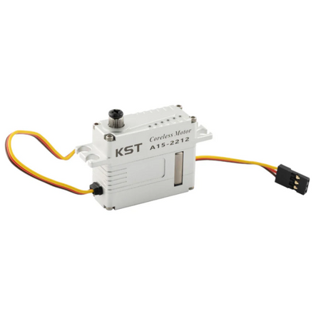 KST A15-2212 HV Phosphor Bronze & Hardened Steel Gear Servo 25Kgf.cm 0.11sec/60° for RC Airplanes - Unmanned RC