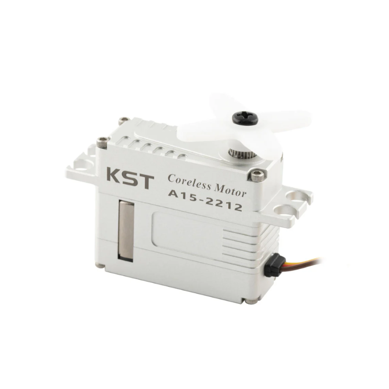 KST A15-2212 HV Phosphor Bronze & Hardened Steel Gear Servo 25Kgf.cm 0.11sec/60° for RC Airplanes - Unmanned RC