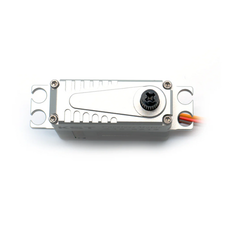 KST A15-2212 HV Phosphor Bronze & Hardened Steel Gear Servo 25Kgf.cm 0.11sec/60° for RC Airplanes - Unmanned RC