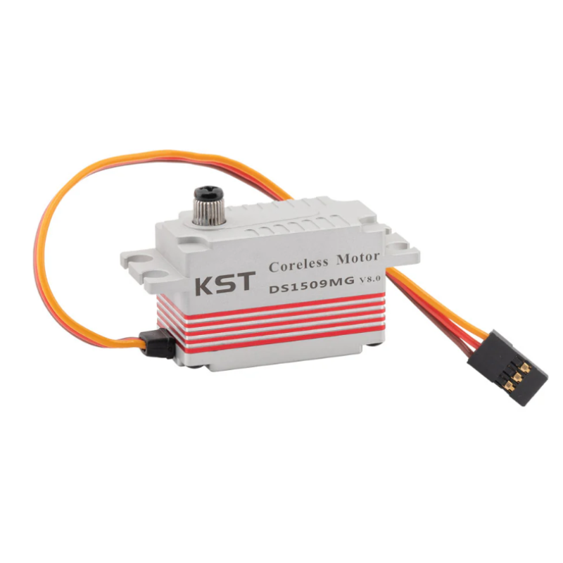 KST DS1509MG Metal Gear Coreless Digital Low Profile Servo 12.8Kgf.cm 0.07sec for Aircraft RC Cars - Unmanned RC