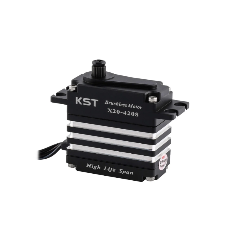 KST X20-4208 Brushless Contactless 6BB HLS Standard Servo 46Kgf.cm 0.07sec for 1:7 & 1:8 Scale On-road or Off-road RC Race Cars, Aerobatic Airplanes and Jets - Unmanned RC