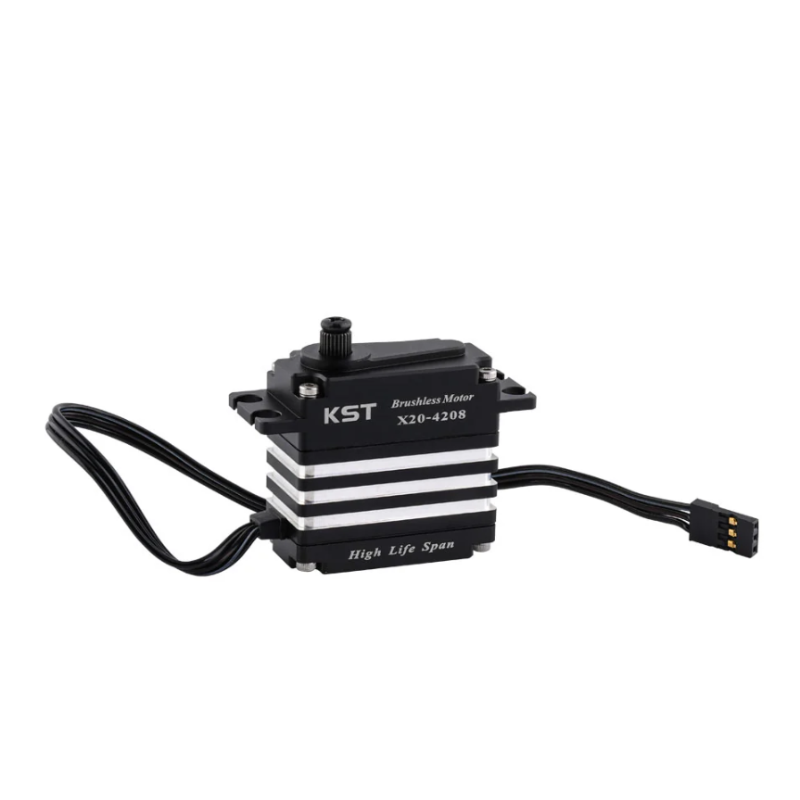 KST X20-4208 Brushless Contactless 6BB HLS Standard Servo 46Kgf.cm 0.07sec for 1:7 & 1:8 Scale On-road or Off-road RC Race Cars, Aerobatic Airplanes and Jets - Unmanned RC