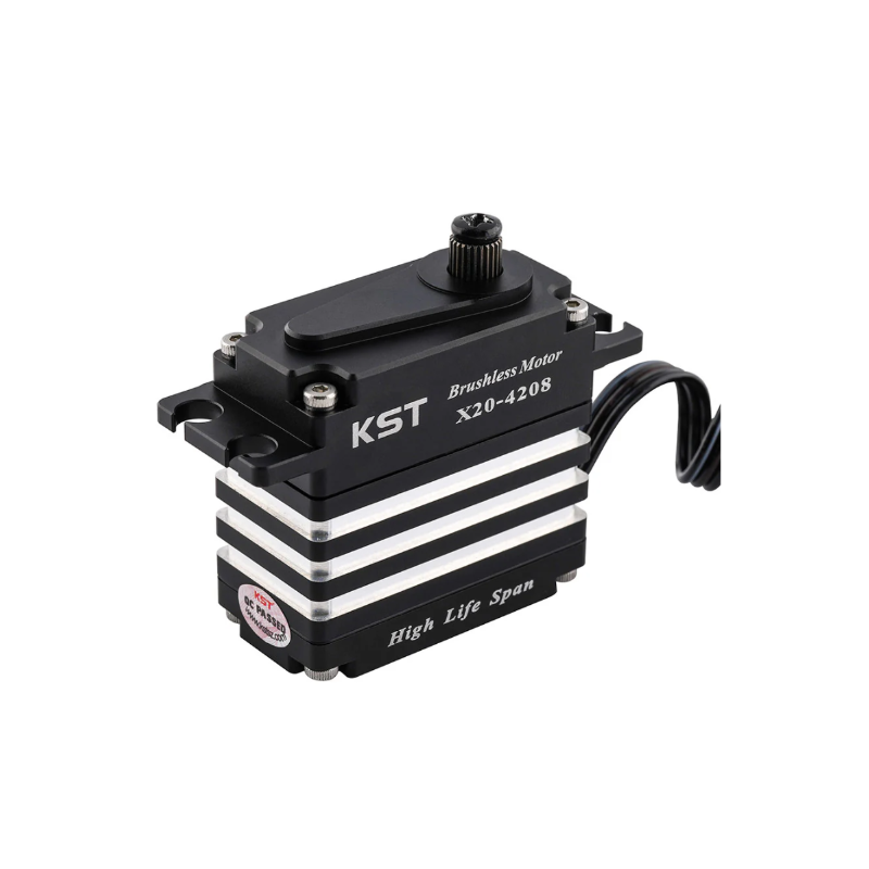 KST X20-4208 Brushless Contactless 6BB HLS Standard Servo 46Kgf.cm 0.07sec for 1:7 & 1:8 Scale On-road or Off-road RC Race Cars, Aerobatic Airplanes and Jets - Unmanned RC