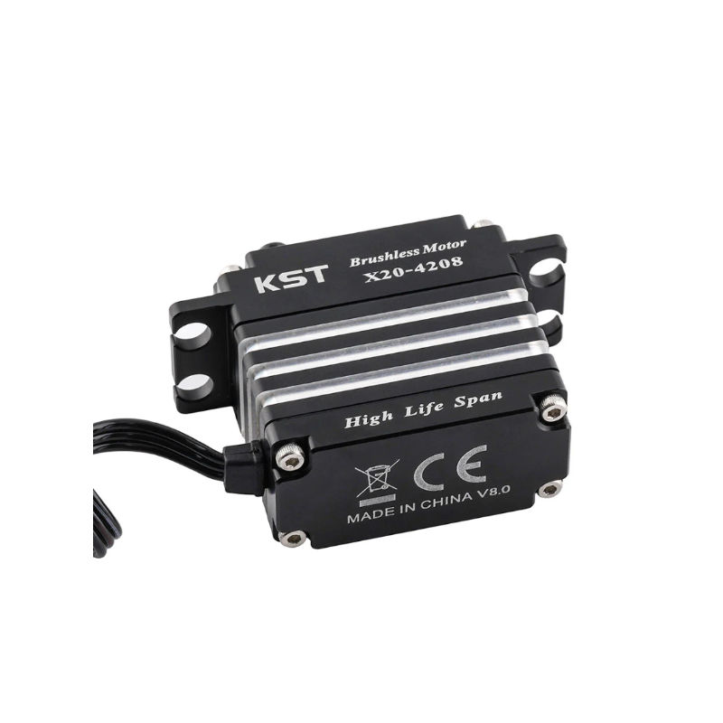 KST X20-4208 Brushless Contactless 6BB HLS Standard Servo 46Kgf.cm 0.07sec for 1:7 & 1:8 Scale On-road or Off-road RC Race Cars, Aerobatic Airplanes and Jets - Unmanned RC