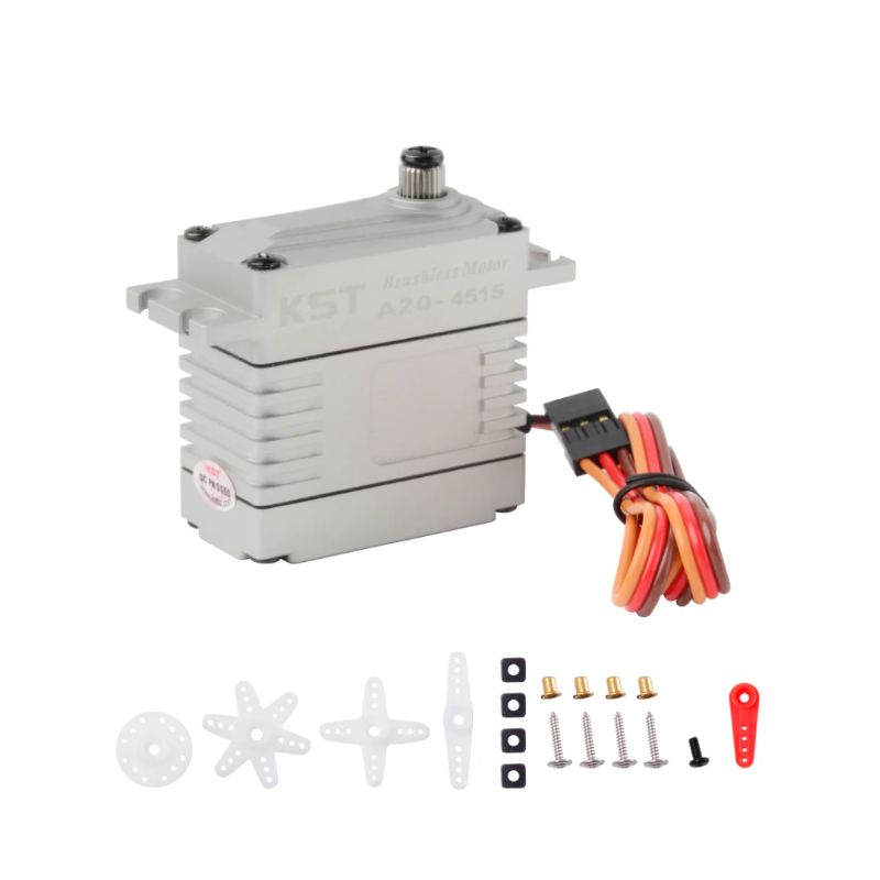 KST A20-4515 Brushless HV Phosphor Bronze & Hardened Steel Gear Servo 50Kgf.cm 0.13sec/60degree - Unmanned RC