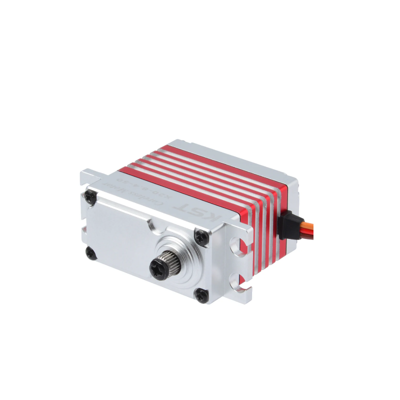 KST X20-8.4-50 V8.0 Brushless Metal Gear Digital Servo 45Kgf.cm 0.15sec for Large Scale RC Plane, 1/8 & 1/10 On-road & Off-road RC Car - Unmanned RC