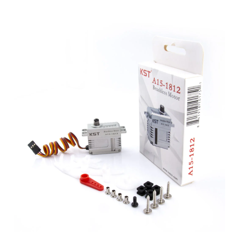 KST A15-1812 Brushless Mini Servo 1.8N.m 0.12sec/60° for RC Gliders - Unmanned RC