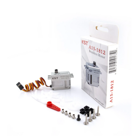 KST A15-1812 Brushless Mini Servo 1.8N.m 0.12sec/60° for RC Gliders - Unmanned RC