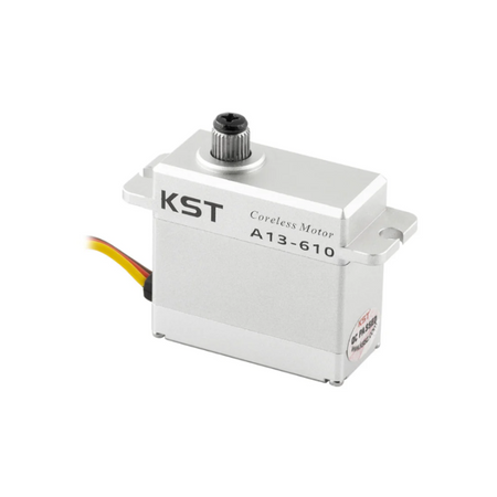 KST A13-610 Coreless Metal Gear HV Mini Servo 9kg.cm 0.10sec for Glider Wing - Unmanned RC