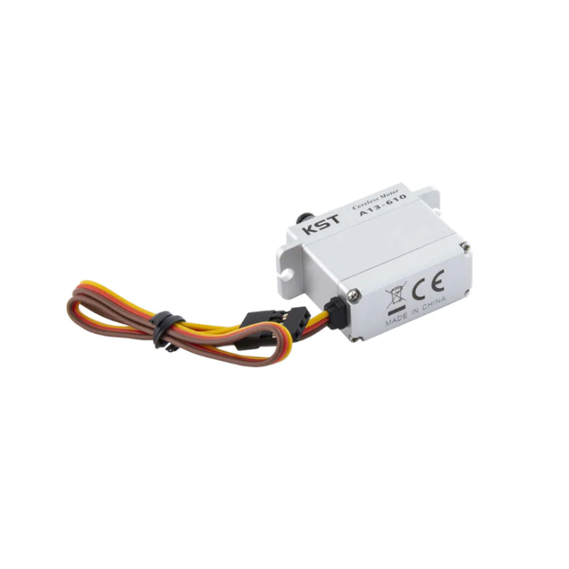 KST A13-610 Coreless Metal Gear HV Mini Servo 9kg.cm 0.10sec for Glider Wing - Unmanned RC