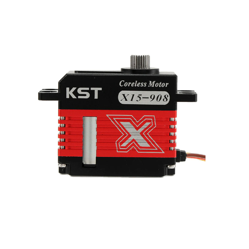 KST X15-908 V8.0 HV Coreless Cyclic Mini Servo 9.2Kgf.cm 0.08sec for RC Helicopters & Airplane & Pancar - Unmanned RC
